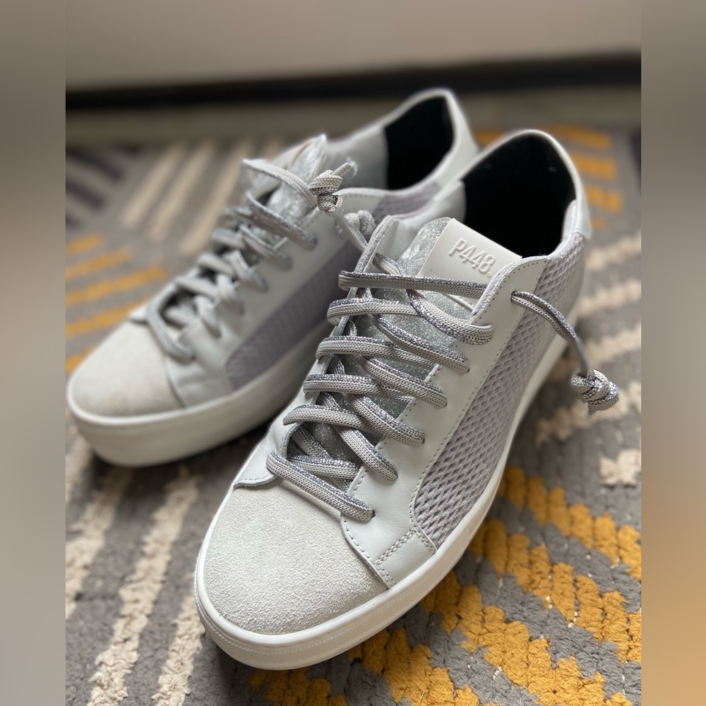 P448 Thea Sneaker, WORN TWICE!